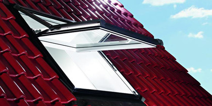 Roto Designo R7 Roof Windows - WITH SLATE FLASHING KIT